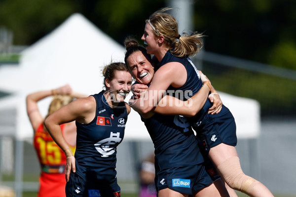 AFLW 2024 Round 02 - Gold Coast v Carlton - A-53798029