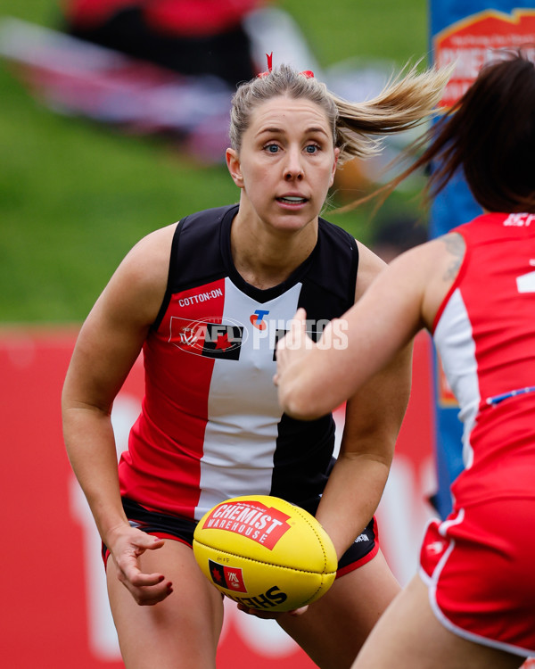 AFLW 2024 Round 02 - St Kilda v Sydney - A-53800378
