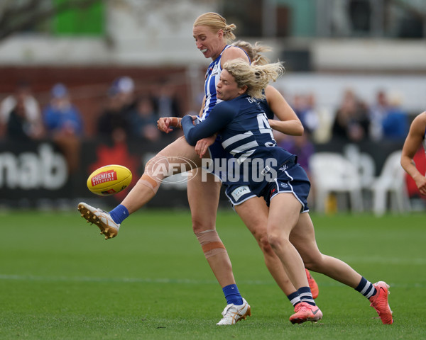 AFLW 2024 Round 02 - North Melbourne v Geelong - A-53800751