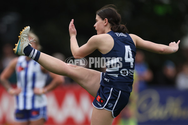 AFLW 2024 Round 02 - North Melbourne v Geelong - A-53806143