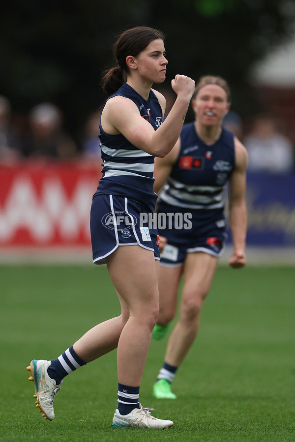 AFLW 2024 Round 02 - North Melbourne v Geelong - A-53806145