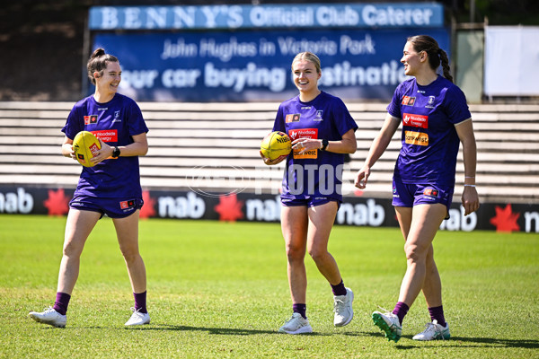 AFLW 2024 Round 02 - Fremantle v Adelaide - A-53806207