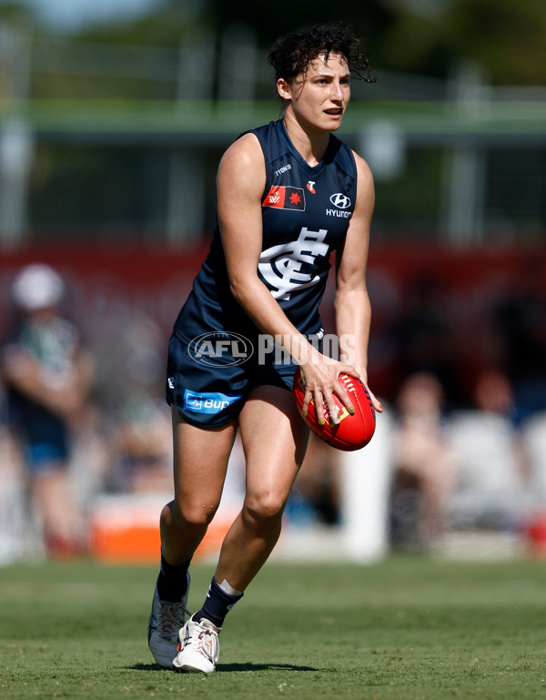 AFLW 2024 Round 02 - Gold Coast v Carlton - A-53808424