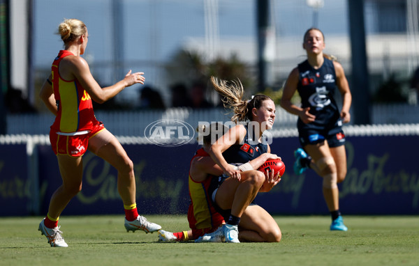 AFLW 2024 Round 02 - Gold Coast v Carlton - A-53809001