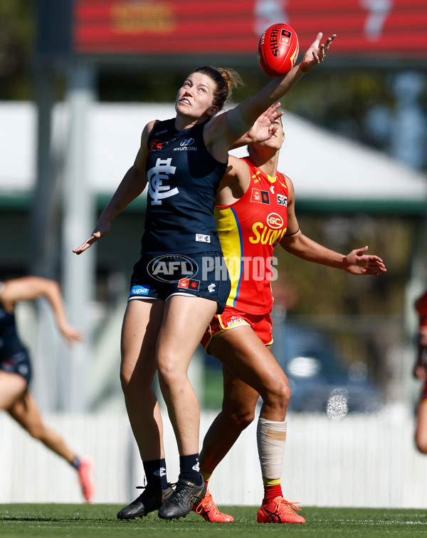 AFLW 2024 Round 02 - Gold Coast v Carlton - A-53809006