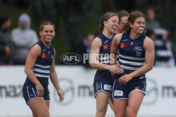 AFLW 2024 Round 02 - North Melbourne v Geelong - A-53810912