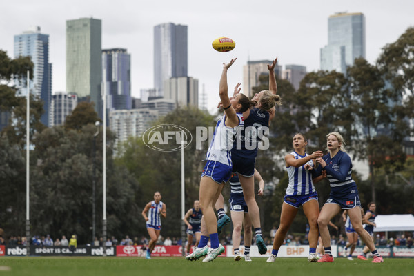 AFLW 2024 Round 02 - North Melbourne v Geelong - A-53810941