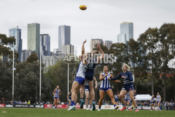 AFLW 2024 Round 02 - North Melbourne v Geelong - A-53811628