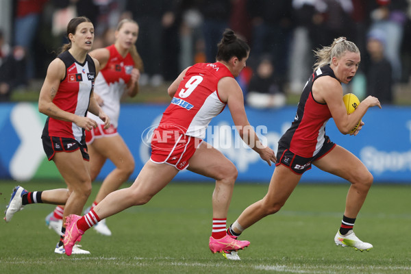 AFLW 2024 Round 02 - St Kilda v Sydney - A-53814174