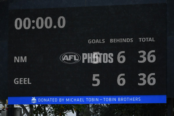 AFLW 2024 Round 02 - North Melbourne v Geelong - A-53816883