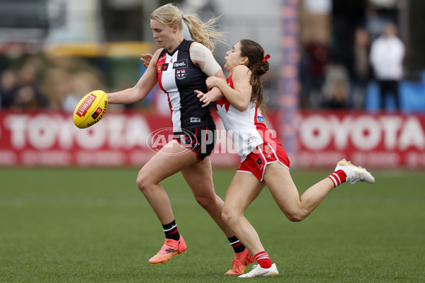 AFLW 2024 Round 02 - St Kilda v Sydney - A-53816923