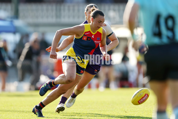 AFLW 2024 Round 02 - Fremantle v Adelaide - A-53819386