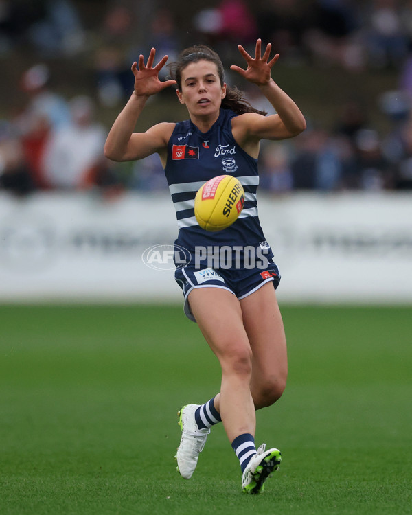 AFLW 2024 Round 02 - North Melbourne v Geelong - A-53821413