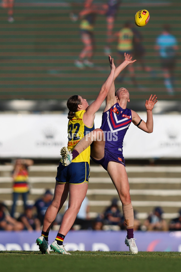 AFLW 2024 Round 02 - Fremantle v Adelaide - A-53822782