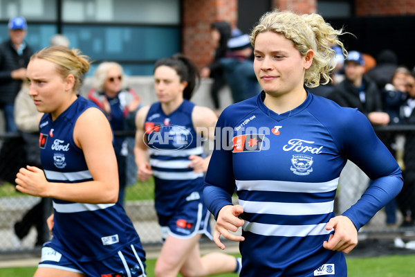 AFLW 2024 Round 02 - North Melbourne v Geelong - A-53824042