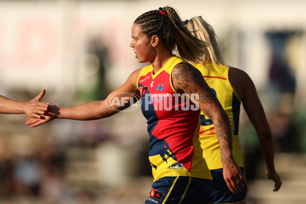 AFLW 2024 Round 02 - Fremantle v Adelaide - A-53824245