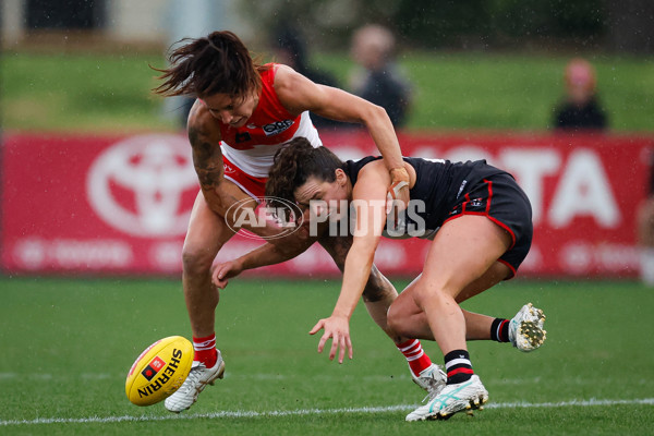 AFLW 2024 Round 02 - St Kilda v Sydney - A-53824270