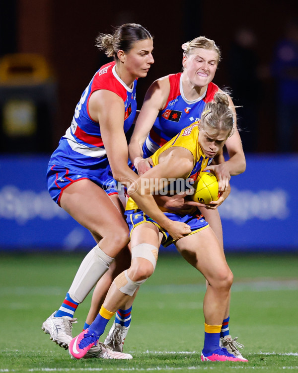 AFLW 2024 Round 03 - Western Bulldogs v West Coast - A-53983452