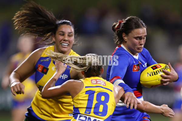 AFLW 2024 Round 03 - Western Bulldogs v West Coast - A-53983994