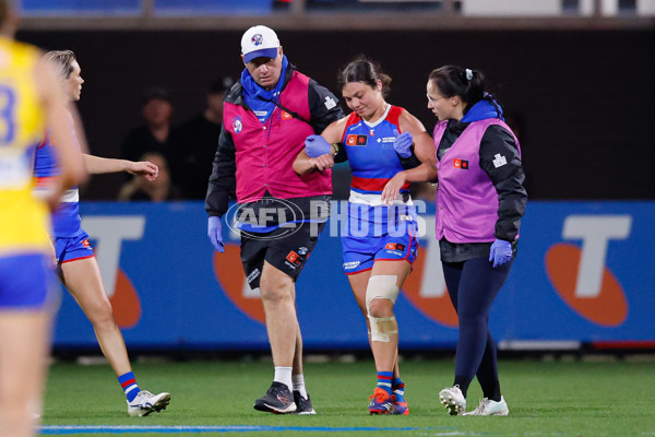 AFLW 2024 Round 03 - Western Bulldogs v West Coast - A-53986175