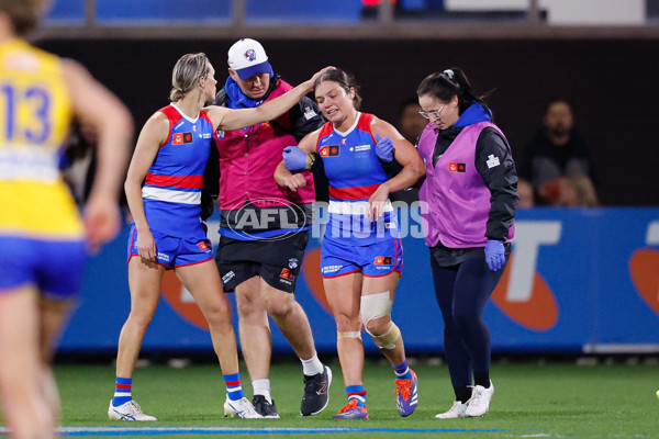 AFLW 2024 Round 03 - Western Bulldogs v West Coast - A-53986177