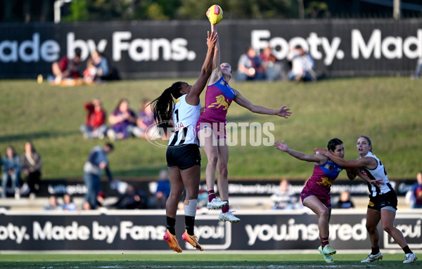 AFLW 2024 Round 03 - Brisbane v Collingwood - A-53991297