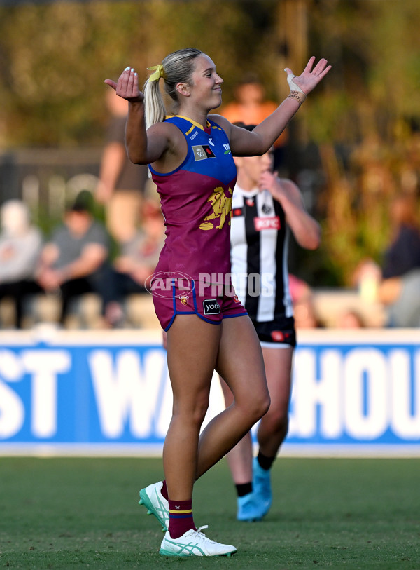 AFLW 2024 Round 03 - Brisbane v Collingwood - A-53991318