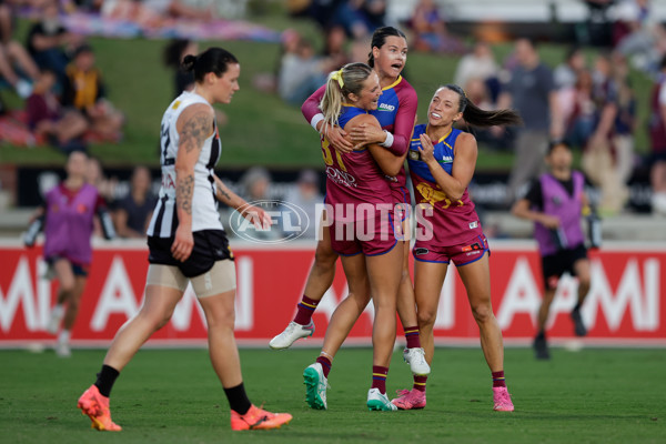AFLW 2024 Round 03 - Brisbane v Collingwood - A-53991342