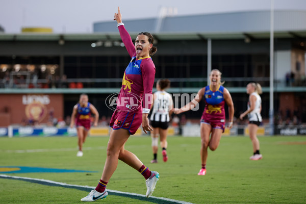 AFLW 2024 Round 03 - Brisbane v Collingwood - A-53991363