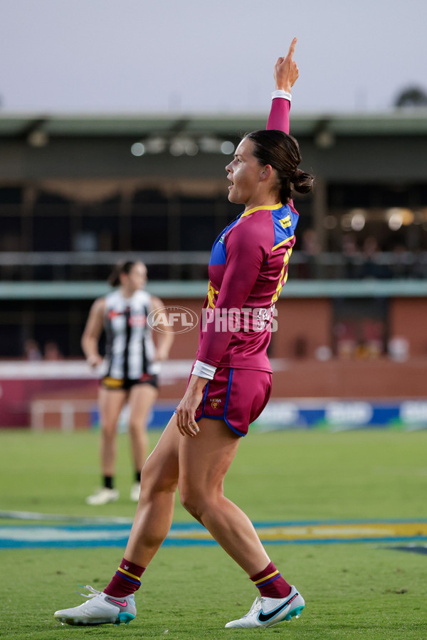 AFLW 2024 Round 03 - Brisbane v Collingwood - A-53993490
