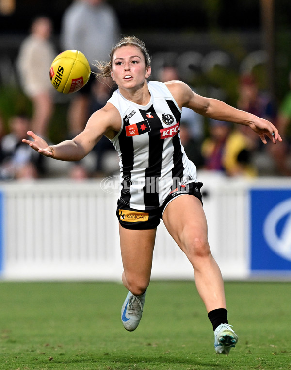 AFLW 2024 Round 03 - Brisbane v Collingwood - A-53993499