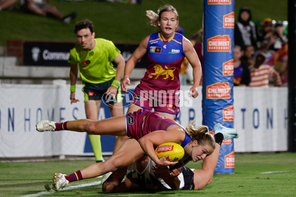 AFLW 2024 Round 03 - Brisbane v Collingwood - A-53993563