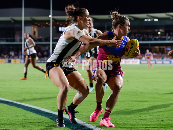 AFLW 2024 Round 03 - Brisbane v Collingwood - A-53993566