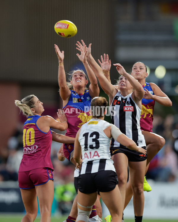 AFLW 2024 Round 03 - Brisbane v Collingwood - A-53994012
