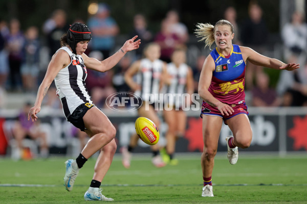 AFLW 2024 Round 03 - Brisbane v Collingwood - A-53994020