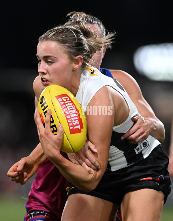 AFLW 2024 Round 03 - Brisbane v Collingwood - A-53994051
