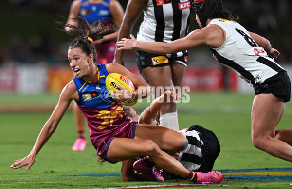 AFLW 2024 Round 03 - Brisbane v Collingwood - A-53994067