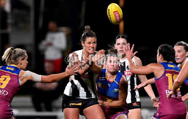 AFLW 2024 Round 03 - Brisbane v Collingwood - A-53994092