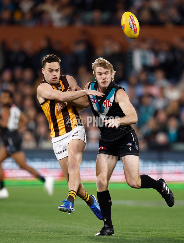 AFL 2024 Second Semi Final - Port Adelaide v Hawthorn - A-53998545