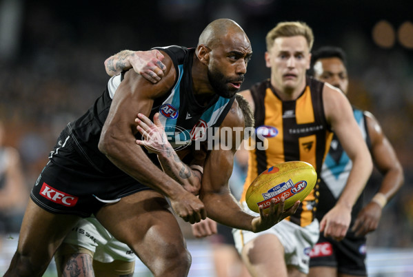 AFL 2024 Second Semi Final - Port Adelaide v Hawthorn - A-53998627