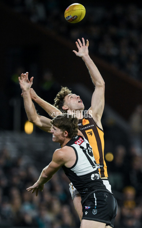 AFL 2024 Second Semi Final - Port Adelaide v Hawthorn - A-53999112