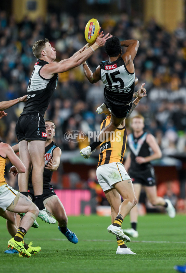 AFL 2024 Second Semi Final - Port Adelaide v Hawthorn - A-54000985