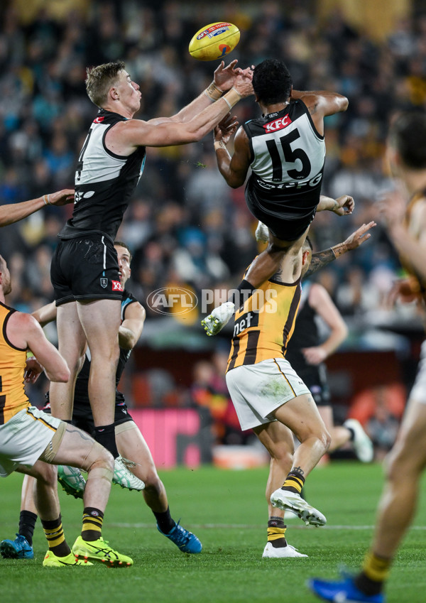 AFL 2024 Second Semi Final - Port Adelaide v Hawthorn - A-54000991