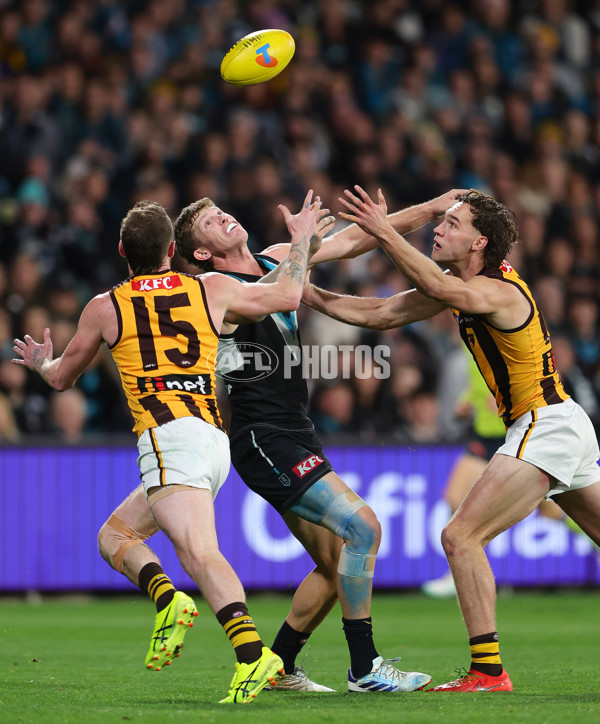 AFL 2024 Second Semi Final - Port Adelaide v Hawthorn - A-54001526