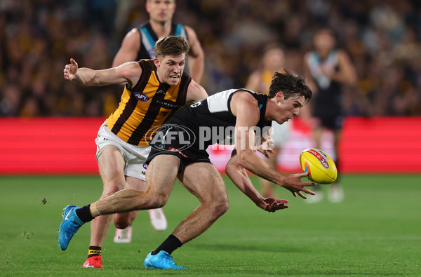 AFL 2024 Second Semi Final - Port Adelaide v Hawthorn - A-54001545