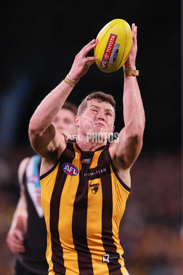 AFL 2024 Second Semi Final - Port Adelaide v Hawthorn - A-54003419