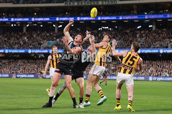 AFL 2024 Second Semi Final - Port Adelaide v Hawthorn - A-54004096