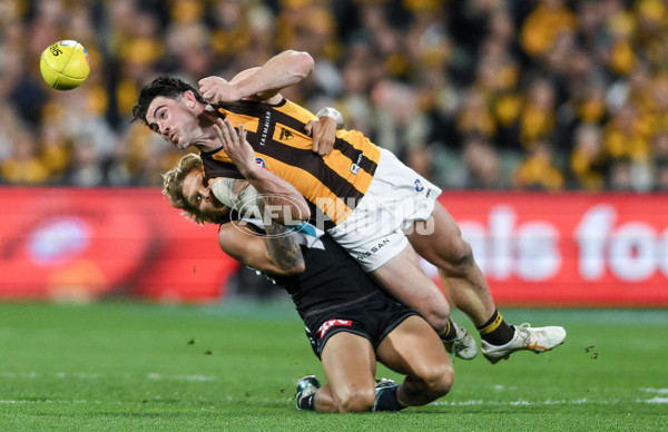 AFL 2024 Second Semi Final - Port Adelaide v Hawthorn - A-54004101