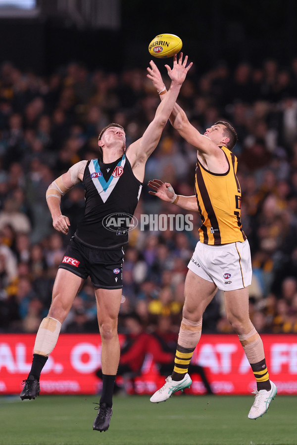 AFL Second Semi Final - Port Adelaide v Hawthorn - A-54004105