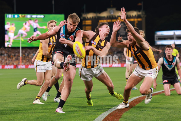 AFL 2024 Second Semi Final - Port Adelaide v Hawthorn - A-54004106